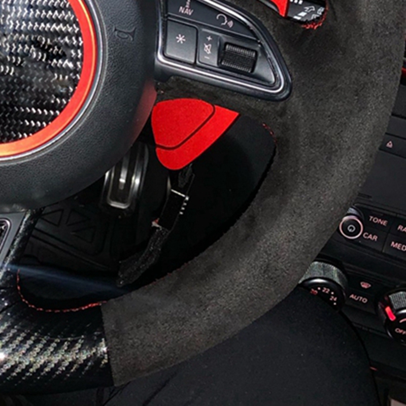 Anti-Slip Suede Car Steering W - Car Steering Wheel Cover Anti Slip Breathable review and price