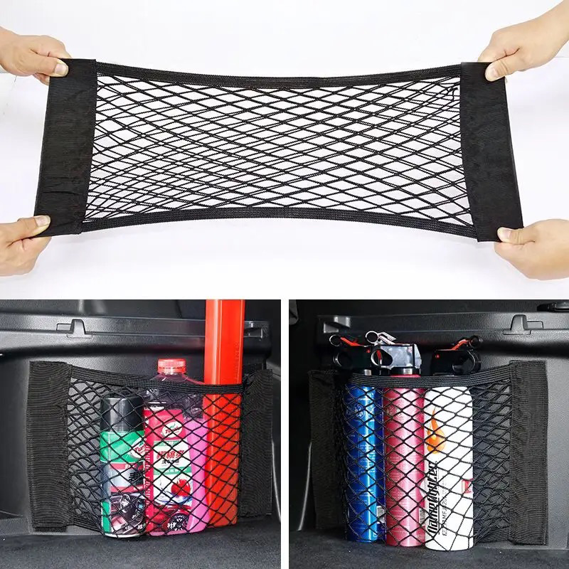 Car Back Rear Trunk Seat Elast - Car Trunk Organizer Foldable Storage Box review and price