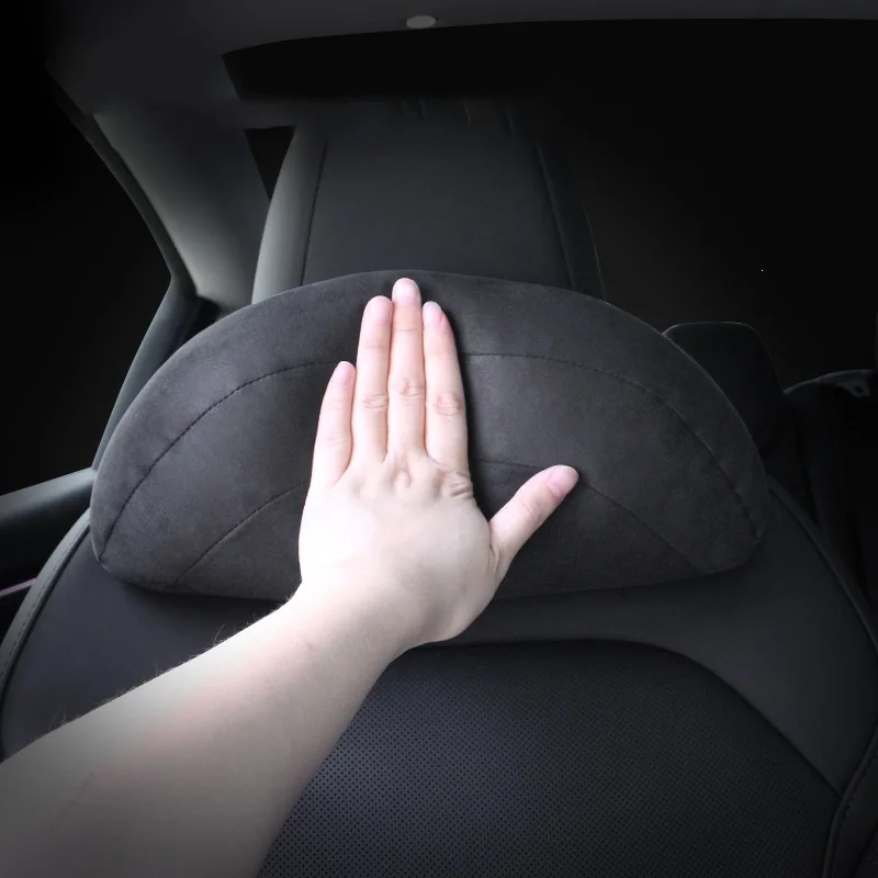 For Tesla Model Y/3 Car Neck P - Memory Foam Car Neck Pillow Lumbar Support review and price