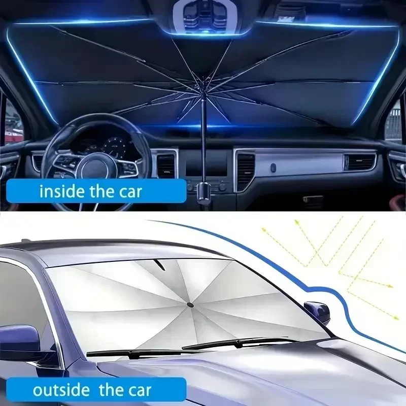 Car Front Windshield Sunshade  - Car Sunshade Windshield Umbrella Foldable review and price